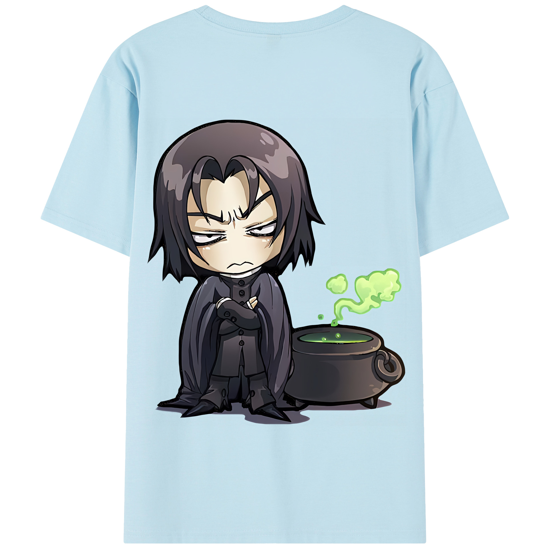 （画像用） Harry Potter ハリー・ポッターシリーズ 綿100％半袖Tシャツ（背面プリント）